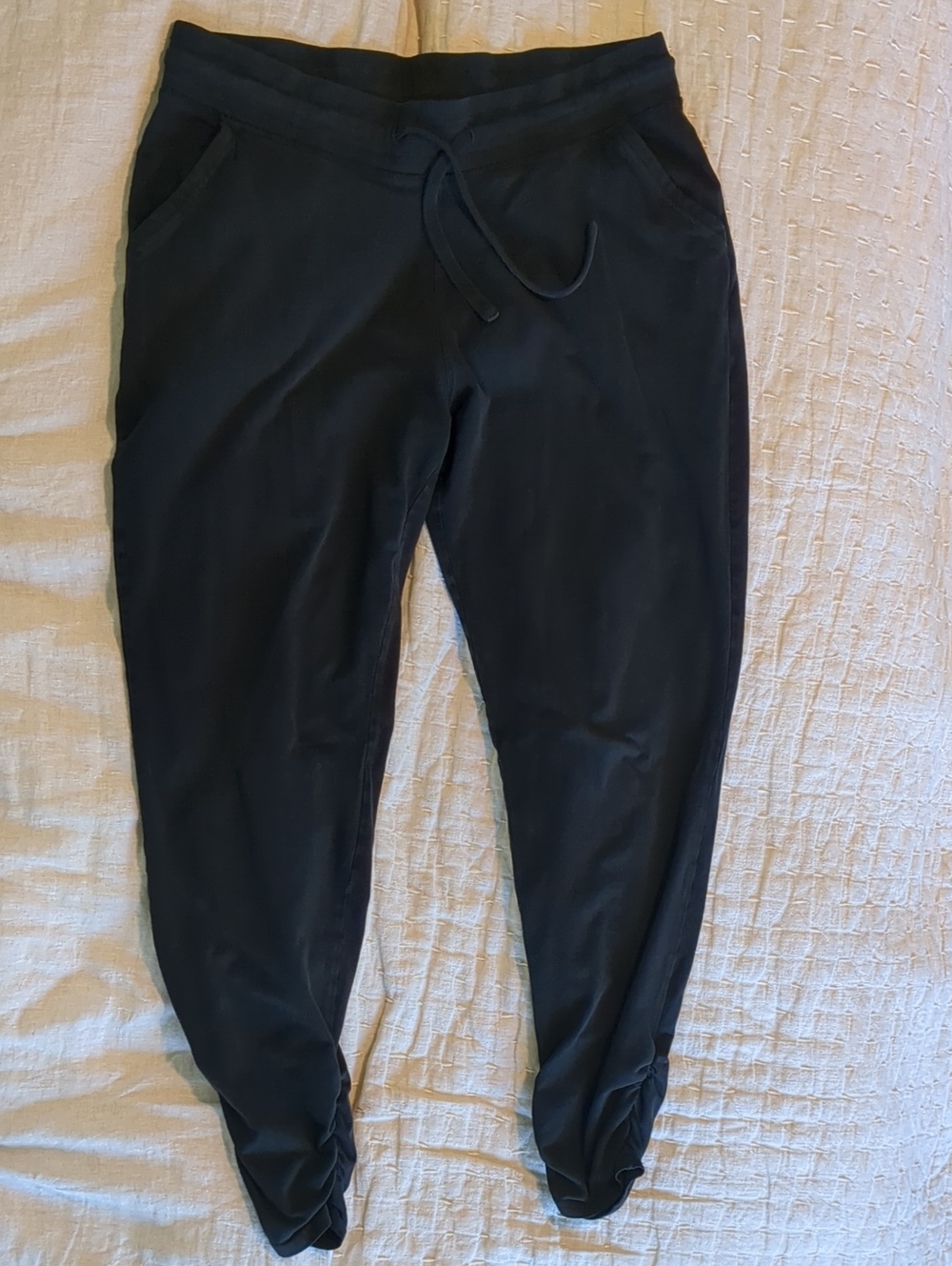 Pact Black Cinched Jogger Pant